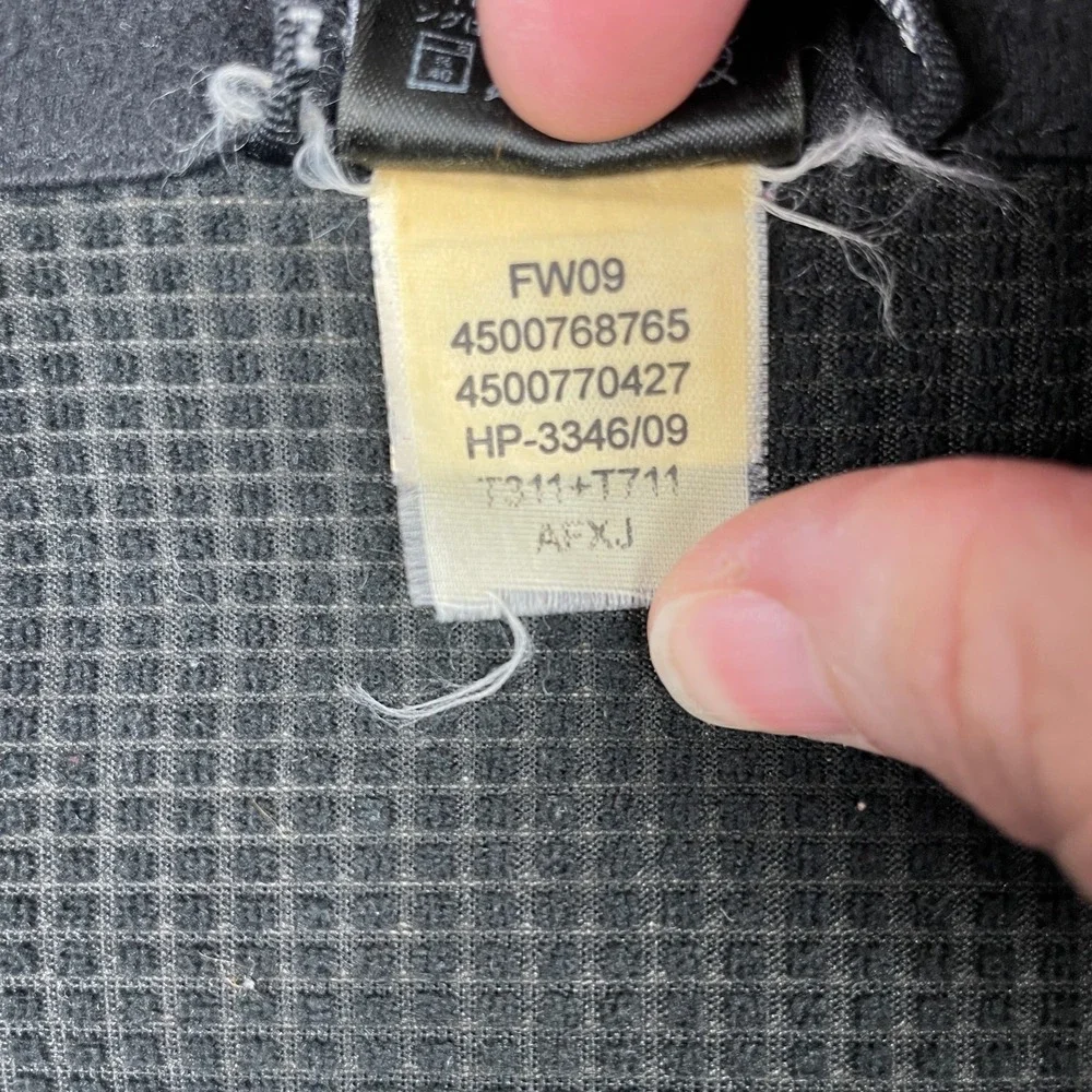The North Face note stains